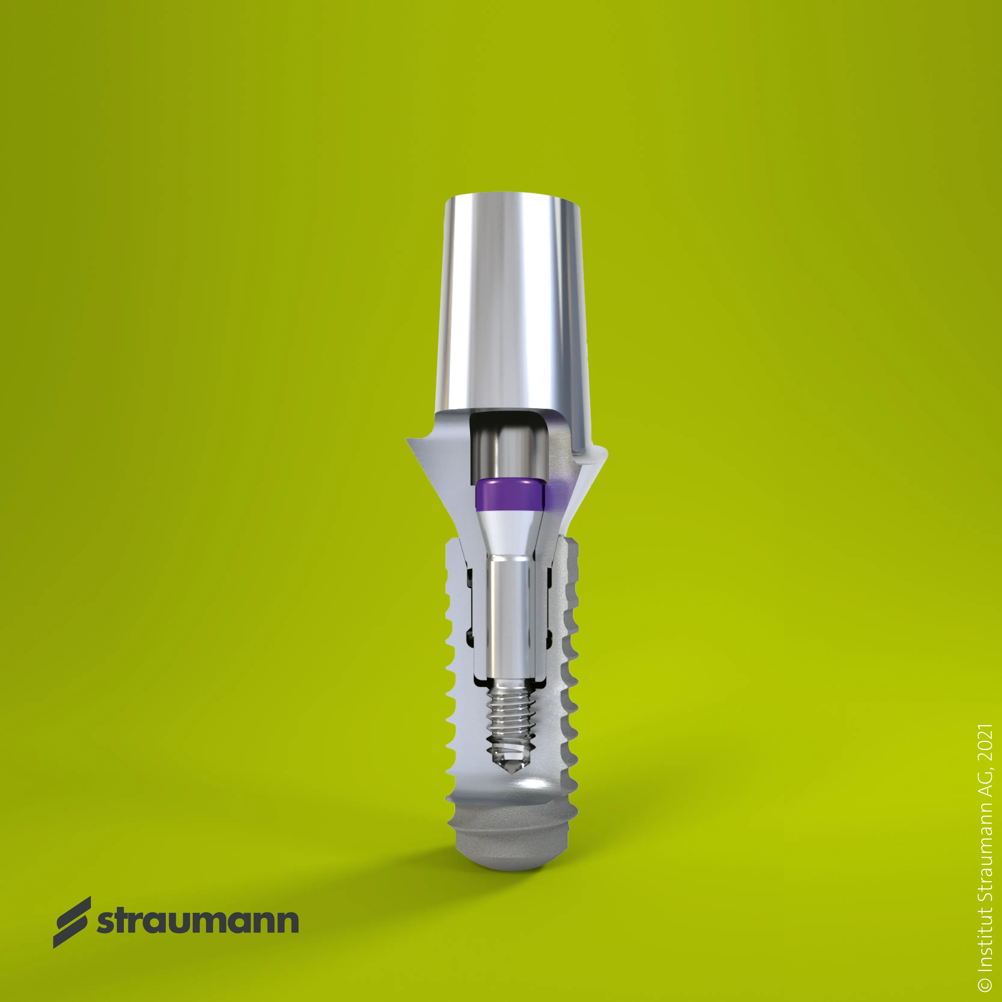 Precizia conexiunii implant-bont Straumann BLX Secțiune transversală: conexiunea implant-bont Straumann - Denteca Smile Clinic